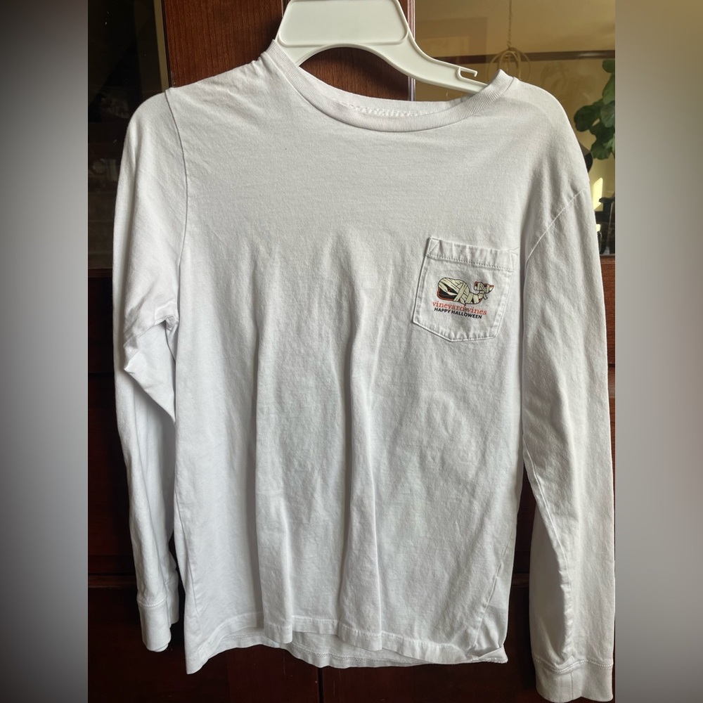 Vineyard Vines Classic White Shirt-Halloween